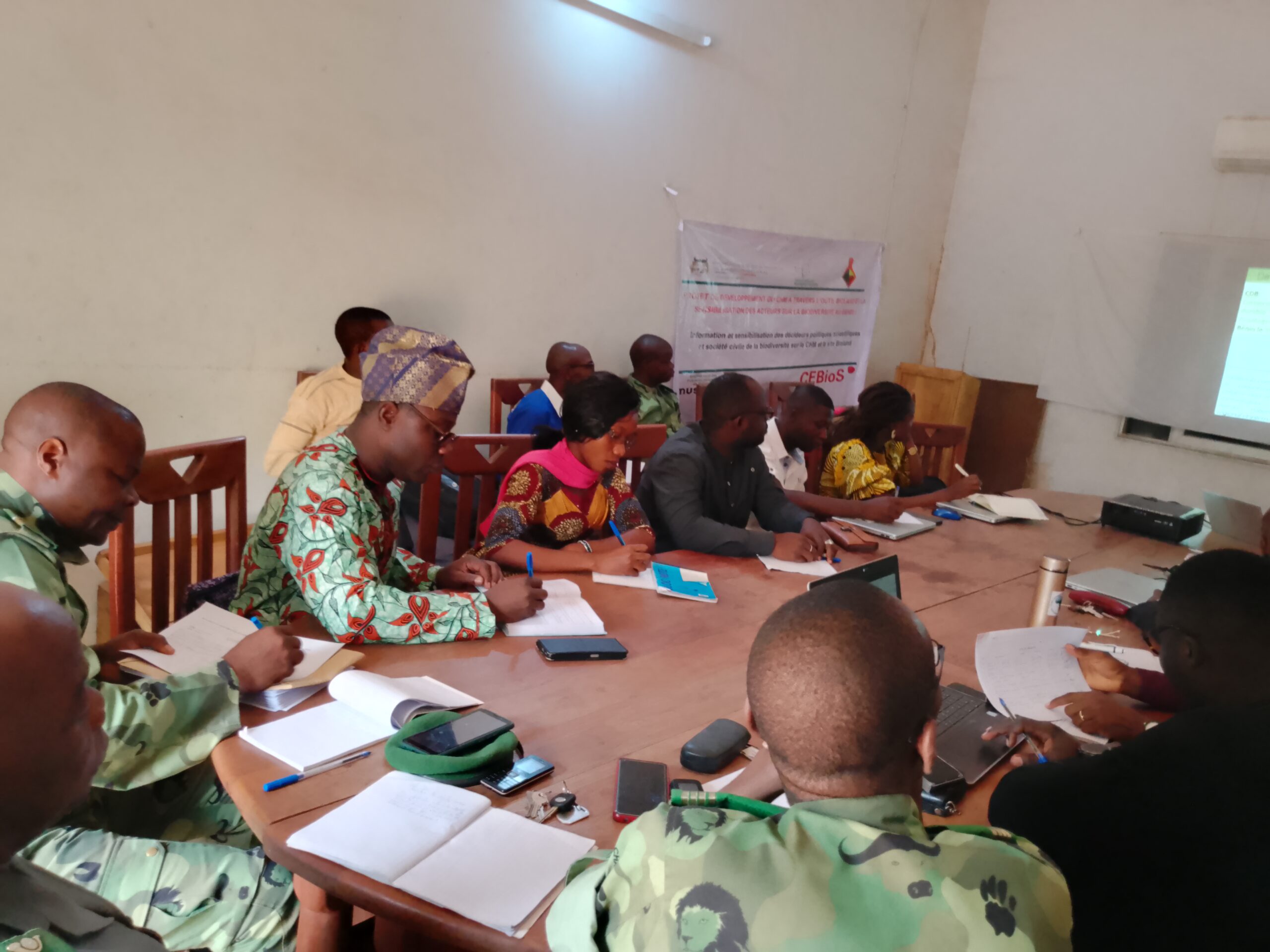 FC-SSA Engages with Conservationists at Benin CHM awareness Session